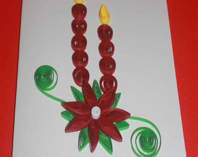 Quilling Flower greeting Card