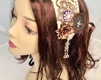 Tribal Fusion Head Piece Head Band Head Dress Dance #17