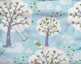 Backyard Baby Windy Day by Patty Slongier for Michael Miller