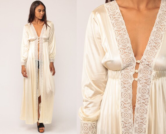 deep v neck nightgown