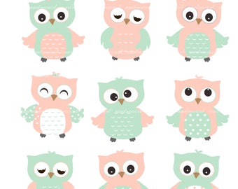 Blue Owls Clip Art _ 9 Baby Boy Owls Clip Art cute owls clip