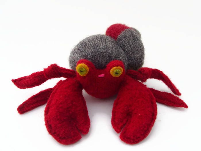 hermit crab soft toy