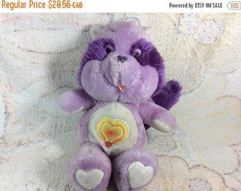 care bear raccoon plush