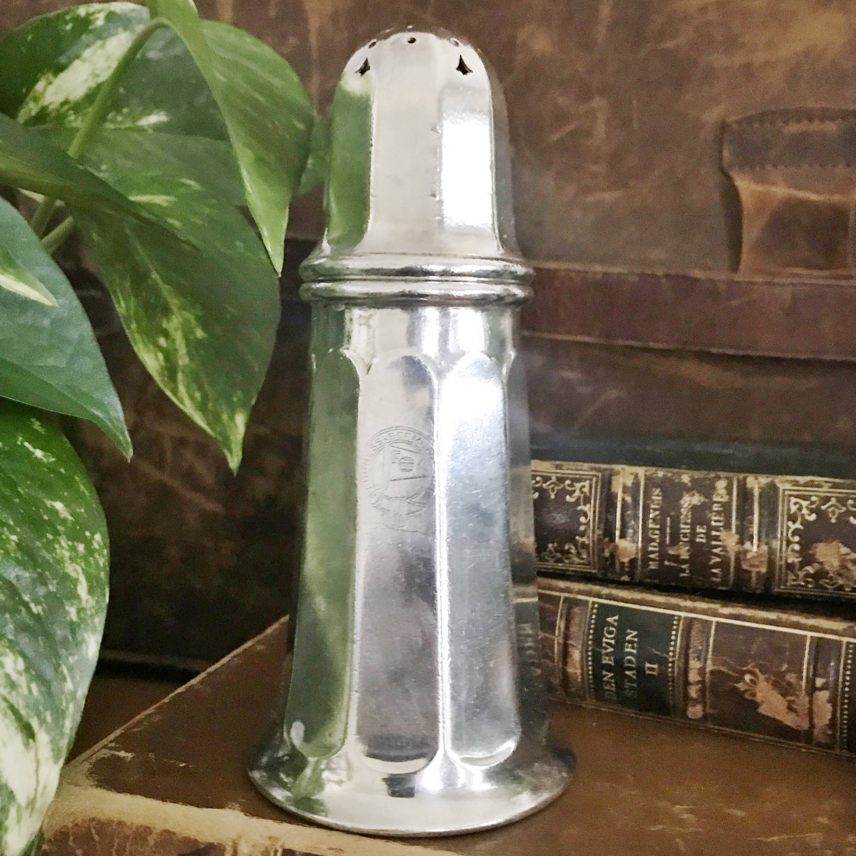 Vintage Silver Plated Sugar Shaker from Furness Bermuda Line