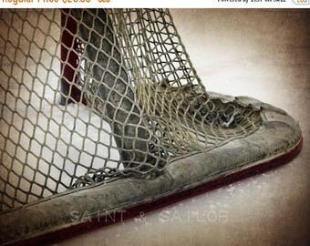 WEEKEND SALE Hockey Goal lower corner Photographic art Print, Boys Room decor, Boys Nursery Ideas, Sports art, Sport Prints, Man Cav