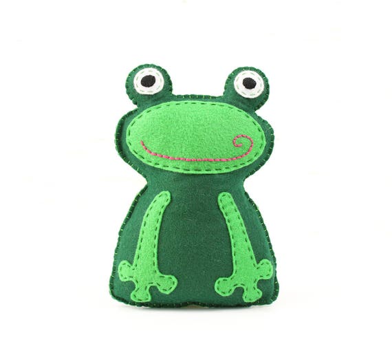 Frog Sewing Pattern Frog Stuffed Animal Hand Sewing Pattern