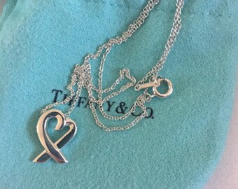 Tiffany & Co. paloma picasso heart necklace