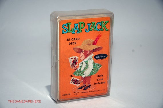 Items similar to Slap Jack Card Game from Whitman 1965 COMPLETE (read description) on Etsy
