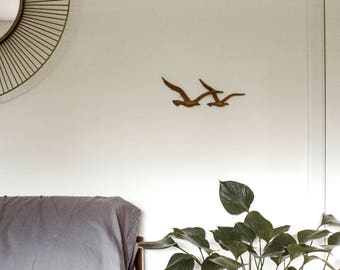 Vintage Flying Swallows Wall Hanging