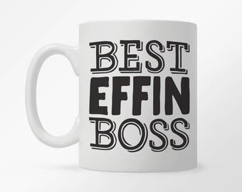 Best Boss Mug, Boss Coffee Mug, Boss Gift, Boss Mug, Boss Appreciation, Funny Coffee Mug, Unique Coffee Mug, Fun Mugs, Gift for Boss