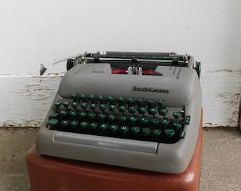 Smith Corona Silent Super Manual Portable Typewriter
