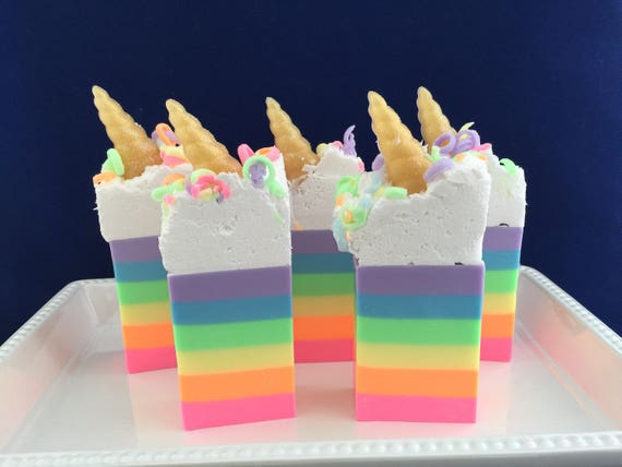  Unicorn Soap Favors Unicorn Party Favor Set of 10