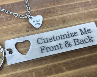 Custom Personalized Keychain for Dad, Create Your Own, Custom Keychain for him, Personalize your own, Husband Keychain, Fathers Day Gift