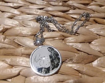 Severus Snape Cabochon Necklace - Harry Potter Jewelry - Snape Pendant - Severus Snape Jewelry