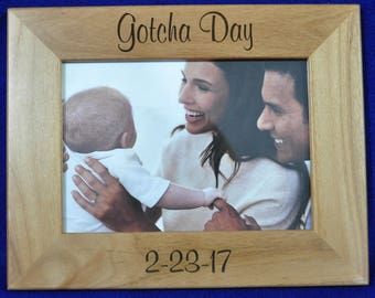 Gotcha Gift ~ Adoption Gift ~ Adoption Frame ~ Baby Frame ~ Custom Frames ~ New Baby Gift ~ Picture Frames ~ Gotcha Day Gift ~ Adoption ~