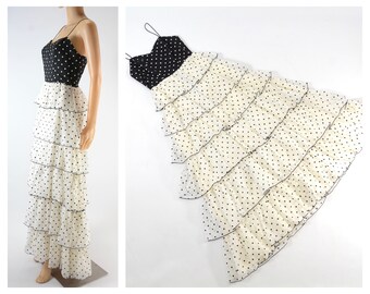 Polka Dot Prom Dress