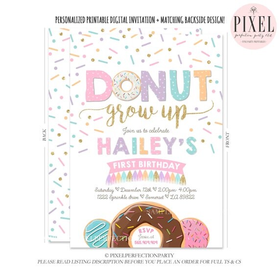 Grown Up Birthday Invitations 6