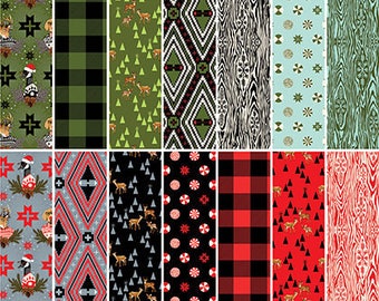 Fabric bundle-HOLIDAY HOMIES-by Tula Pink for Free Spirit fabrics-14 yards