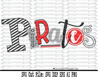 Pirates SVG, Cut file, Cheer svg, School spirit, socuteappliques, SvG Sayings, football svg, football sister svg, football mom svg