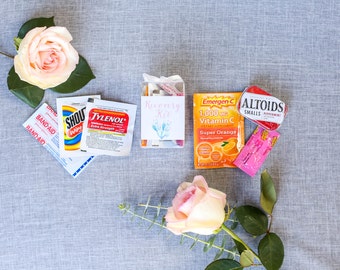 Wedding Hangover Kits, Recovery Kits, Wedding Welcome Bag, Wedding Kits, Bachelorette Hangover kit