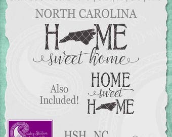 Free Free 148 Nc Home Svg SVG PNG EPS DXF File