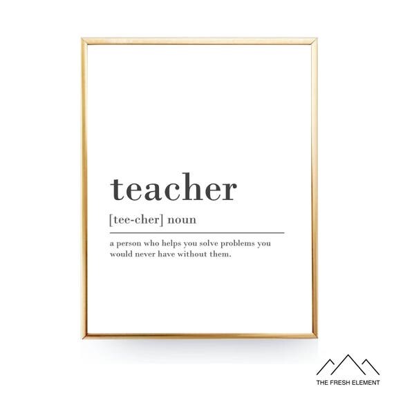 teacher-definition-print-for-teacher-gift-for-teacher