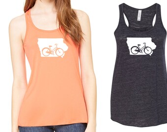 Bicycle Race Tank Top| Bike Racerback Bella Canvas Tank Top