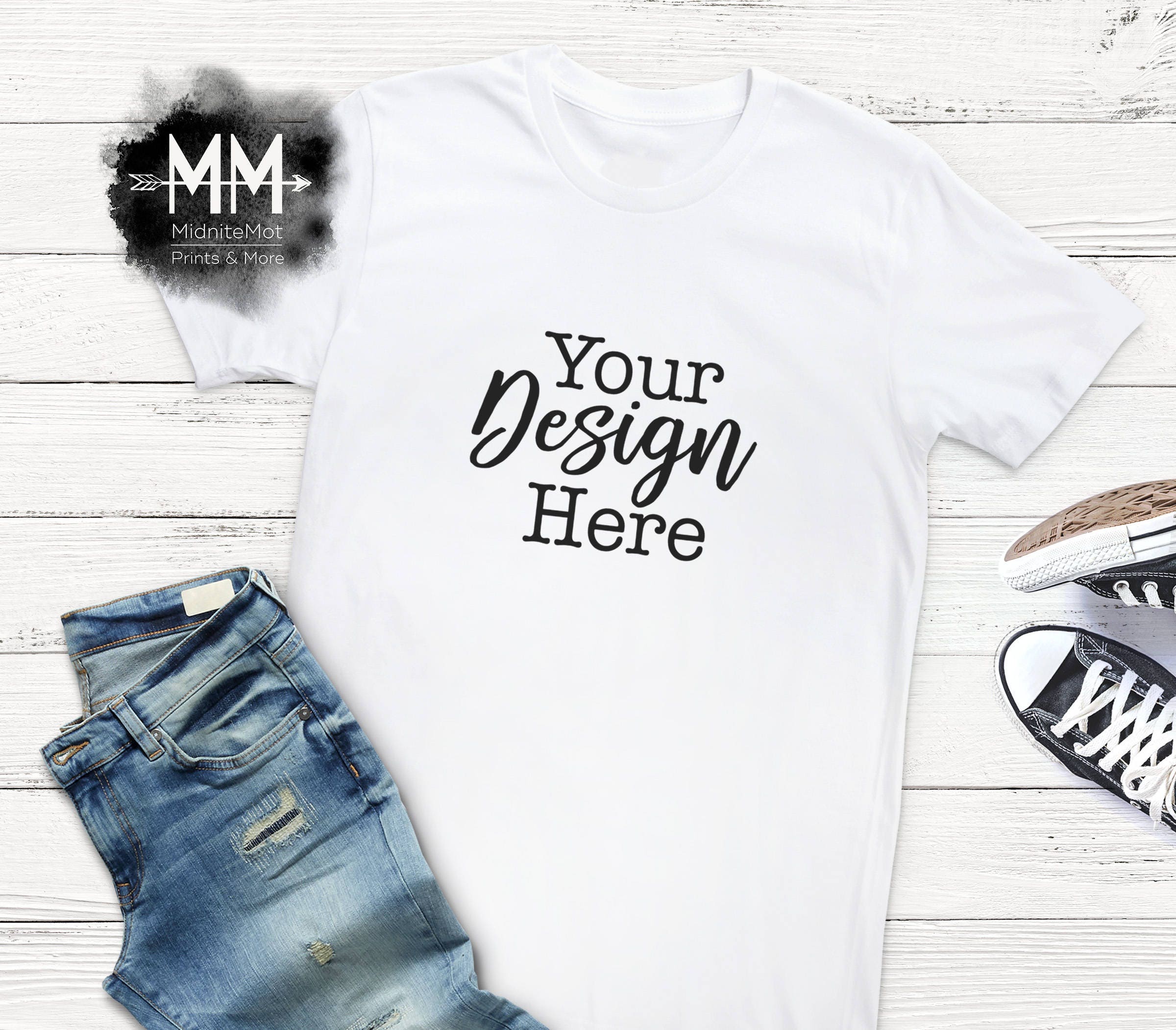 Download 8921+ White T-Shirt Mockup Free Download for Branding - Free photoshop design mockups Design ...