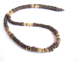 Collana Etnica Unisex Con Pendente Tartaruga Marina – Legno E Acciaio, Simbolo Di Longevità