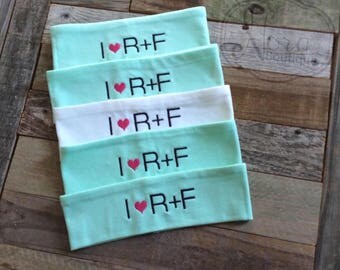 I Heart Rodan Fields Headband- R+F Customer and Consultant Gifts- Personalized Headband