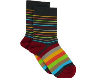 Kids Bamboo MidCalf Socks - Multicolor