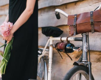 Leather Clutch, Bike Bag, bike accessories, handle bag, leather bag, tool bag, handbag, bicycle bag, small bag, clutch, pouch, bike gifts