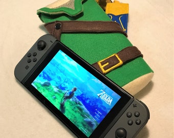 Nintendo Switch Case Switch Case Classic Link Tunic Switch Case Legend of Zelda Switch Case Nintendo Switch Sleeve Switch Sleeve