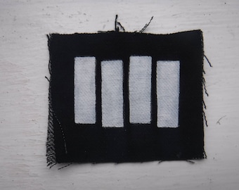 Black Flag DIY Punk Patch