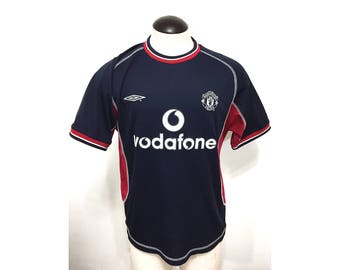 man united blue vodafone kit