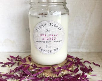 Sea Salt Orchid Soy Candle