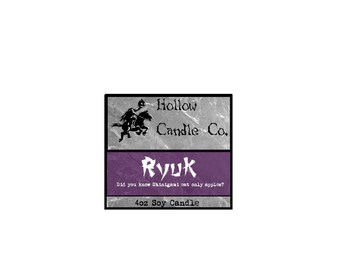 Ryuk - Death Note Inspired - Soy Wax Candle