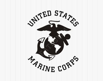 Download Marines logo | Etsy