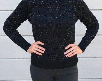 Vintage Meister Hafenmeister-Lert Ski Sweater | Vintage Sweater | Women's Crewneck Sweater | Wool Sweater