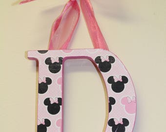 minnie mouse letters etsy