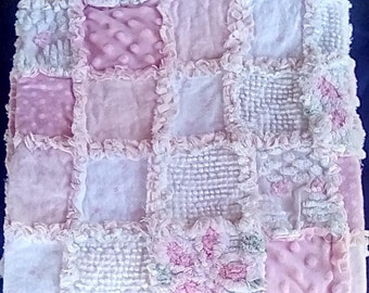 Vintage Baby Rag Quilt