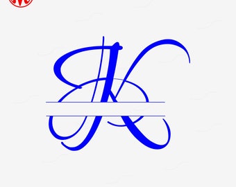 Download K monogram | Etsy