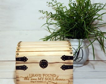 Wedding Card Box, Memory Box, Keepsake Box, Advice Box, Rustic Wedding, Card Boxes, Wedding Shower Gift, Gifts For the Couple, Chic, As Is