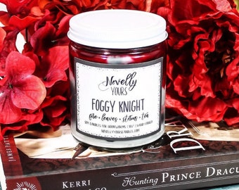 Foggy Knight | 9oz jar | Stalking Jack the Ripper Inspired Soy Candle