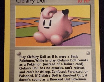 trainer clefairy doll