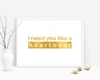 justin bieber quote, download digital, bieber quote, I need you quote, bieber print, purpose bieber art, inspirational quote, wall art