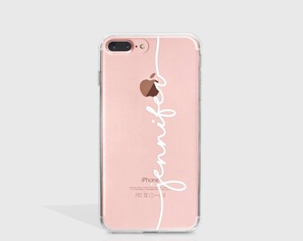EXPRESS Custom Name Iphone 7 Case Personalized Iphone 7 Plus Case Personalized Gift For Her Iphone Phone Cover Phone Case Tech Gifts - PT108