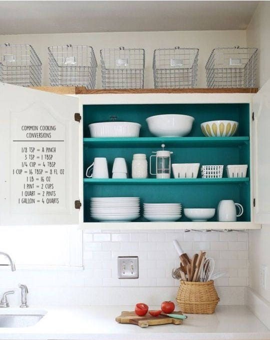 Kitchen Decor Cooking Conversions Decal Sticker