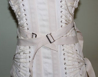 Truform vintage medical corset with multi lacing, vintage 1950's, size 38