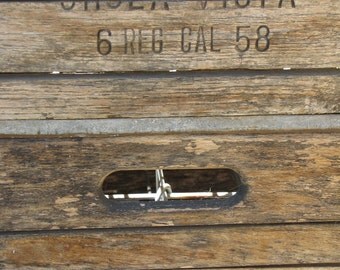 Vintage Milk Crate/ San Diego Milk Crate/ Vintage Storage/ Wine Storage/ Farmhouse Storage/ Rustic Dairy Crate